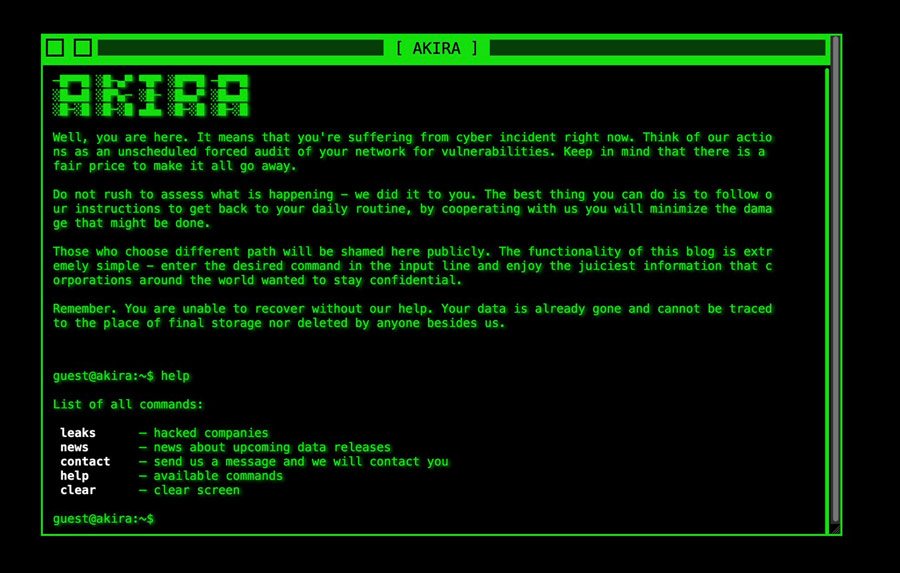 Akira Ransomware Decryption Decryptor
