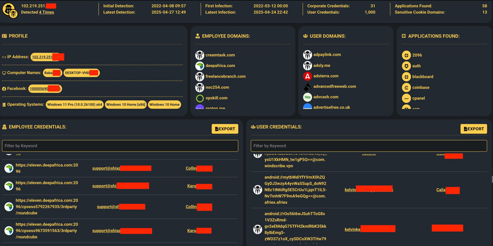 Infostealer Digital Risk Infected Computer