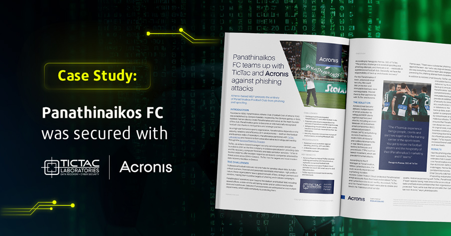 Case Study Acronis Panathinaikos