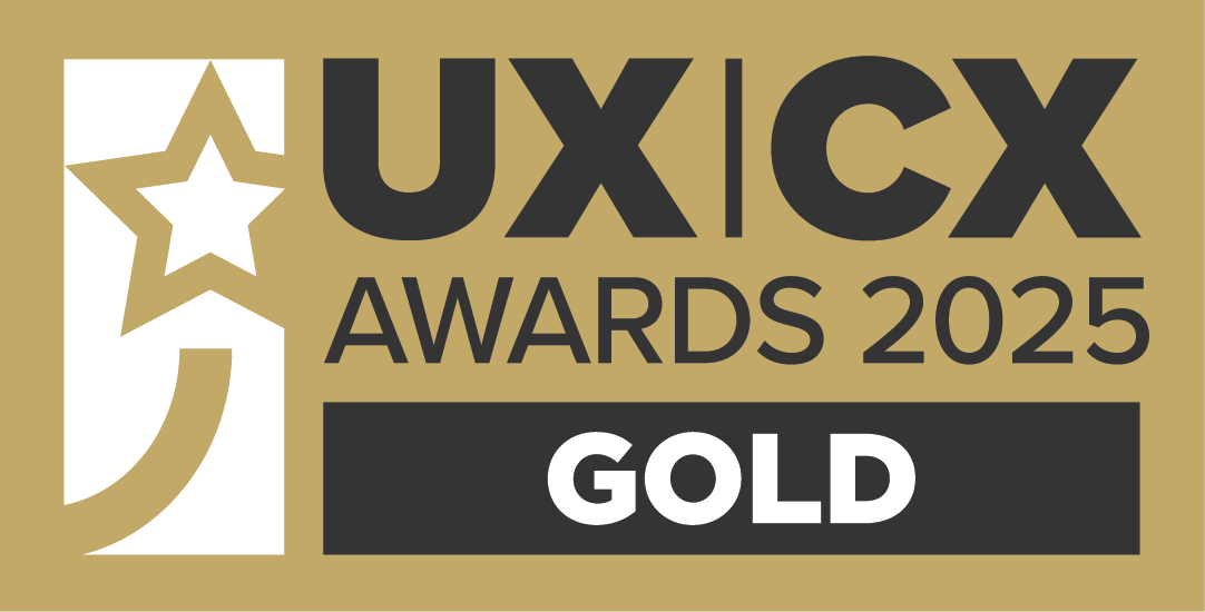 Ux Cx Awards 2025 Stickers Gold